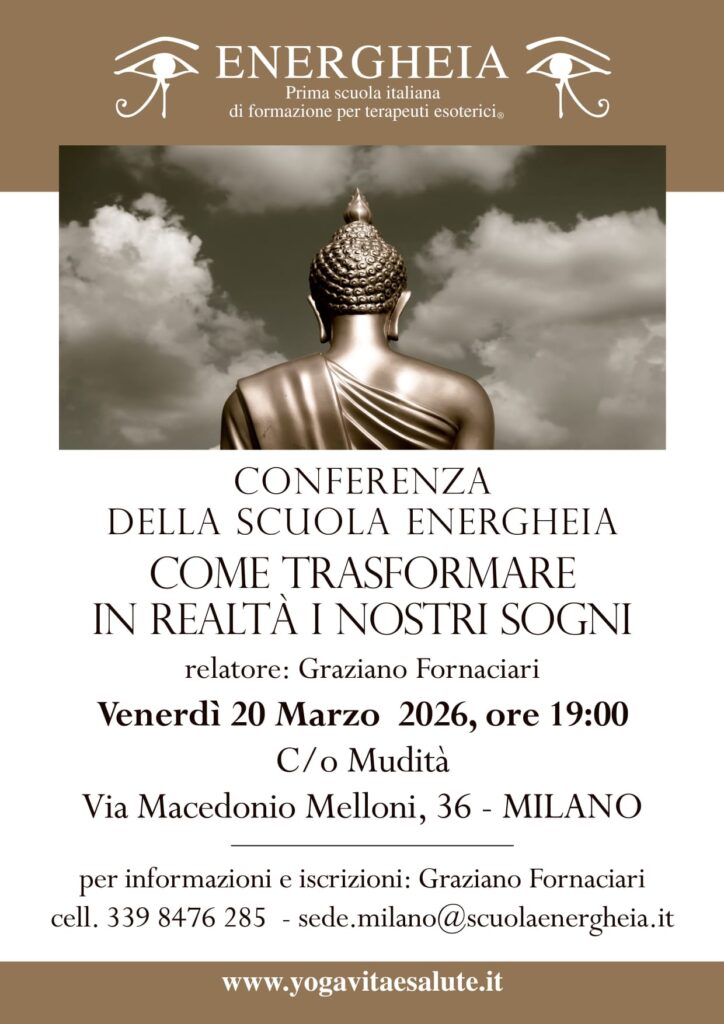 Conferenza della scuola di Meditazione Energheia